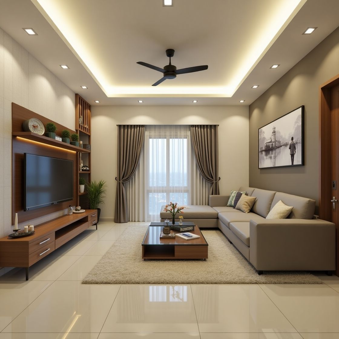 MODERN LIVING ROOM 